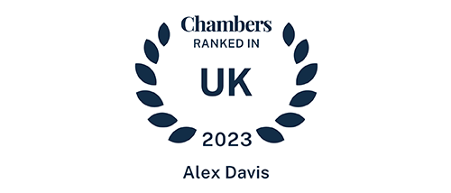 Alex Davis - Ranked in Chambers UK 2023