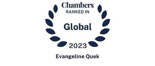 Evangeline Quek - Ranked in - Chambers Global 2023