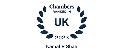 Kamal Shah - Ranked in Chambers UK 2023
