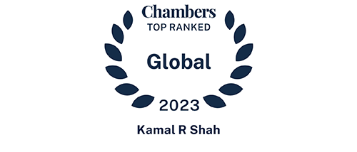 Kamal Shah - Top Ranked in - Chambers Global 2023