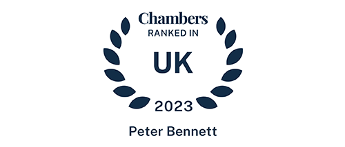 Peter Bennett - Ranked in Chambers UK 2023