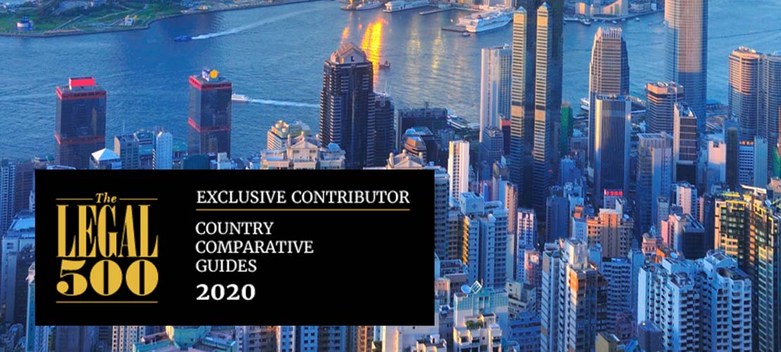 Hong Kong chapter in The Legal 500's country comparative guide to international arbitration